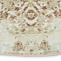 Rund matta - Denizli (beige)
