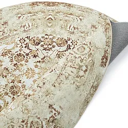 Rund matta - Denizli (beige)