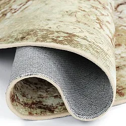 Rund matta - Denizli (beige)