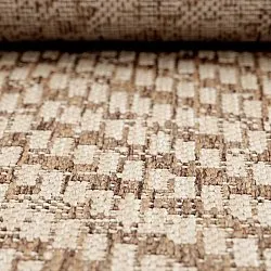Rund matta - Indoor/Outdoor Donora (brun)