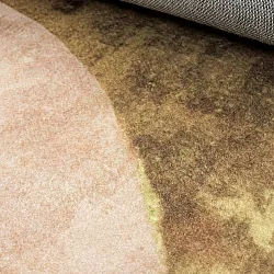 Rund matta - Lazio (beige/rosa)