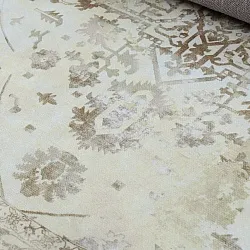 Rund matta - Mateur (beige)