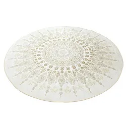 Rund matta - Sandrigo (beige)