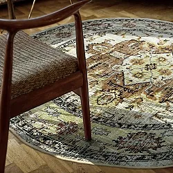 Rund matta - Siliana (beige)