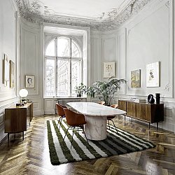 Ryamattor - Imilchil (vit/grön)