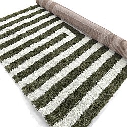 Ryamattor - Imilchil (vit/grön)