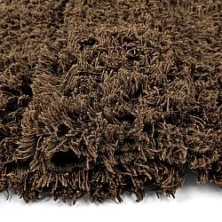 Ryamatta - Melilla Hand Woven Wool Shaggy (brun)