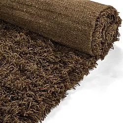 Ryamatta - Melilla Hand Woven Wool Shaggy (brun)