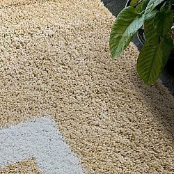 Ryamattor - Alsace (beige/vit/brun)