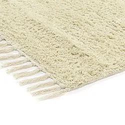 Ryamattor - Amira Natural Cotton Shaggy (beige/lila)
