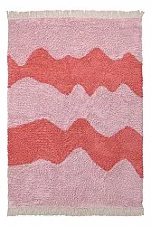 Ryamattor - Amira Natural Cotton Shaggy (rosa)