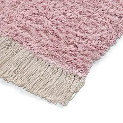 Ryamattor - Amira Natural Cotton Shaggy (rosa)