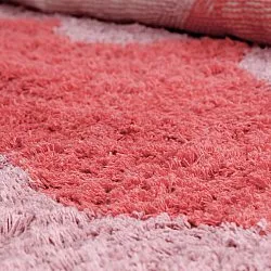 Ryamattor - Amira Natural Cotton Shaggy (rosa)