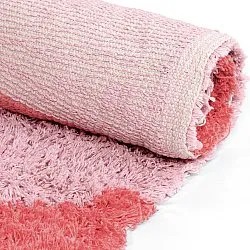 Ryamattor - Amira Natural Cotton Shaggy (rosa)