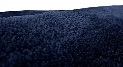 Runda mattor - Aranga Super Soft Fur (mörkblå)