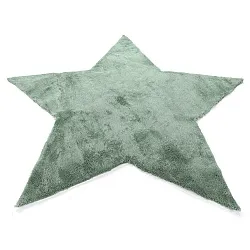 Barnmatta - Aranga Super Soft Star (grön)