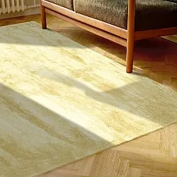 Ryamattor - Aranga Super Soft Fur (ljusgul)