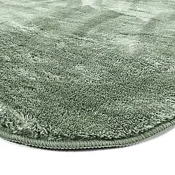 Vågig Ryamatta - Aranga Super Soft Fur (grön)