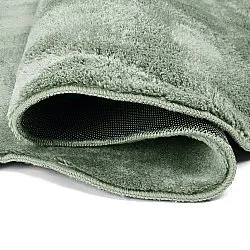 Vågig Ryamatta - Aranga Super Soft Fur (grön)