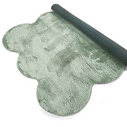 Vågig Ryamatta - Aranga Super Soft Fur (grön)
