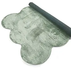 Vågig Ryamatta - Aranga Super Soft Fur (grön)