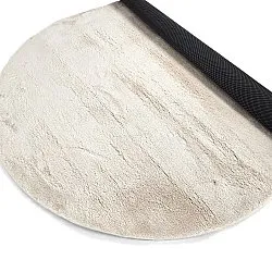 Oval Ryamatta - Aranga Super Soft Fur (beige)