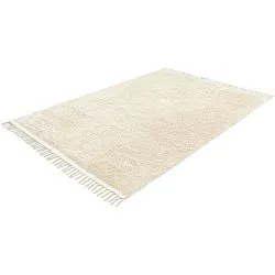 Ryamattor - Celina Natural Cotton Shaggy (offwhite/beige)