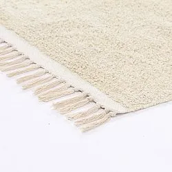 Ryamattor - Celina Natural Cotton Shaggy (offwhite/beige)
