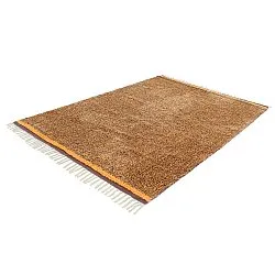 Ryamattor - Celina Natural Cotton Shaggy (brun/orange)