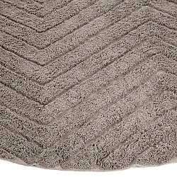 Rund matta - Conara Natural Cotton Shaggy (taupe)