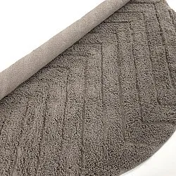 Rund matta - Conara Natural Cotton Shaggy (taupe)