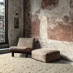 Ryamatta - Fassale Hand Woven Wool Shaggy (cream)
