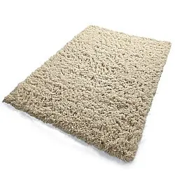 Ryamatta - Fassale Hand Woven Wool Shaggy (cream)