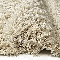 Ryamatta - Fassale Hand Woven Wool Shaggy (cream)