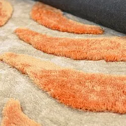Ryamattor - Fergana (cream/orange)