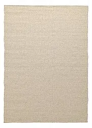 Ullmatta - Larkana (beige/vit)
