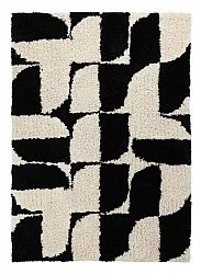 Ryamattor - Marvao Natural Cotton Shaggy (offwhite/svart)