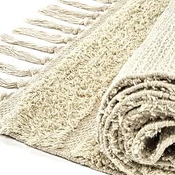 Ryamattor - Rani Natural Cotton Shaggy (beige)