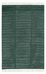 Ryamattor - Rani Natural Cotton Shaggy (grön)