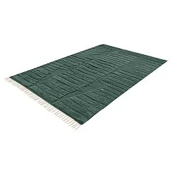 Ryamattor - Rani Natural Cotton Shaggy (grön)