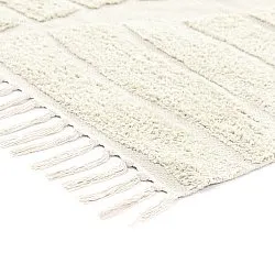 Ryamattor - Rani Natural Cotton Shaggy (offwhite)