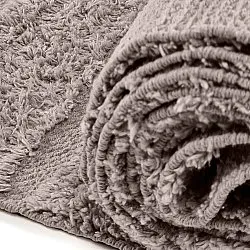 Ryamattor - Rani Natural Cotton Shaggy (taupe)