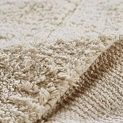 Ryamattor - Sivia Natural Cotton Shaggy (beige)