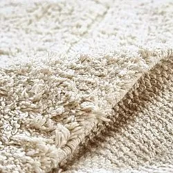 Ryamattor - Sivia Natural Cotton Shaggy (offwhite)