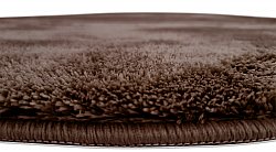 Runda mattor - Aranga Super Soft Fur (mörkbrun)