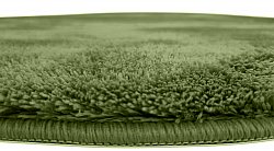 Runda mattor - Aranga Super Soft Fur (oliv)