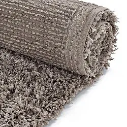 Ryamattor - Combarro Solid Cotton Shaggy (taupe)