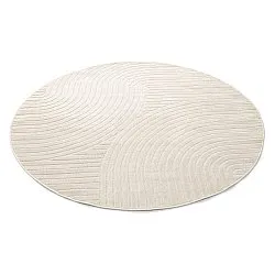 Rund matta - Devon (cream)