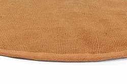 Rund matta (sisal) - Agave (orange)
