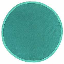 Rund matta (sisal) - Agave (smaragdgrön)